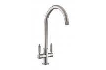 Hemlock Dual Lever Tap Brushed Nickel