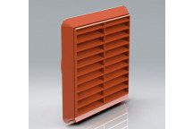 268 Round Back Grill Vent (Brown) 5inch (DUC628)