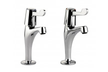 AquaPillar Tap Chrome (Pair) Lever Handle