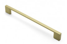 (HAN2G)FF43092 (220mm) Satin Brass Slim Square Handle