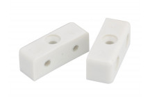 White Modesty Blocks