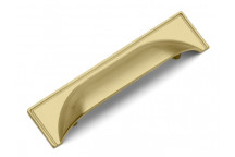 (HAN2C) FF11396 (145mm) Satin Brass Cup-Handle