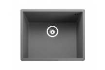 Oridian Undermount Single Bowl 540x440 Sink - CONCRETE c/w waste