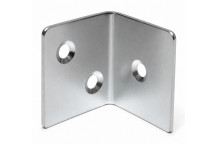 (1\" x 1\") Stretch Plates Zinc Plated