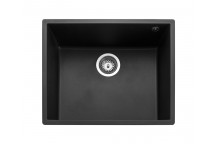 Oridian Undermount Single Bowl 540x440 Sink - CHARCOAL c/w waste