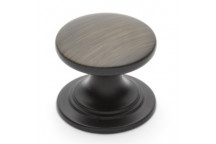 (HAN5E)FF11300 (40mm) Antique Black Round Knob
