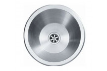 HR1 Spun Bowl Stainless Steel Sink (355mm) c/w Waste