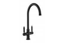 Hemlock Dual Lever Tap Matt Black
