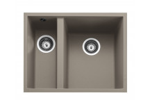 Oridian Undermount 1.5 Bowl 560x440 Sink - PEBBLE c/w waste