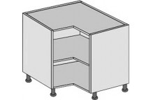 950 L-Corner Base Unit JHC Procab Kitchen Grey Linen