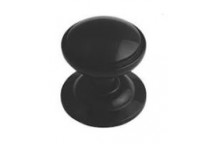 (HAN8T)FF11300 (40mm) Pure Black Round Knob