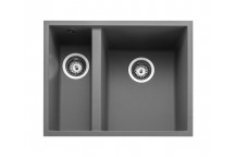 Oridian Undermount 1.5 Bowl 560x440 Sink - CONCRETE c/w waste