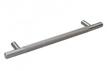 (HAN15E) 95631 160mm - SNP Knurled \'D\' Handle  (Satin Nickel)
