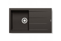 Athlos Graphite Carbon 1B 1D Pyragranite Sink c/w Waste