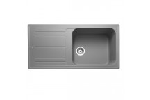 NOVA 1000x500 1.0B Sink Grey c/w waste kit