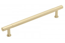 (HAN99C) FF13760 (200mm) Linea Satin Brass BarHandle SOLID BRASS CORE