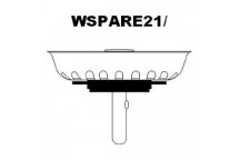 <WSPARE21> Basket Strainer Waste PLUG ONLY