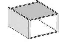 600 Bridging Wall Unit JHC Procab Kitchen Carcass Grey Linen