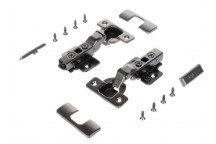 HINGE 2 SET ANTHRACITE 110 Degree Soft Closing Complete