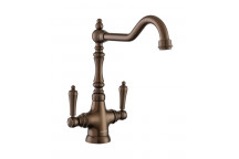 Waverley Dual Lever Tap - English Bronze