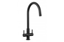 Igneous Dual Lever Tap - Matt Black