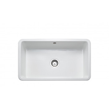 Farmhouse Large Single Bowl Ceramic Sink 795*460*220 c/w Waste