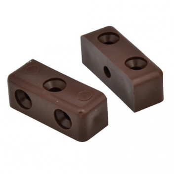 Brown Modesty Blocks