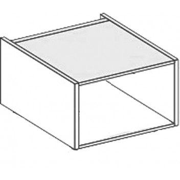 600 Bridging Wall Unit JHC Procab Kitchen Carcass White