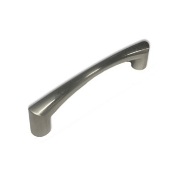 (HAN10F) Contemporary Brushed \'D\' Handle