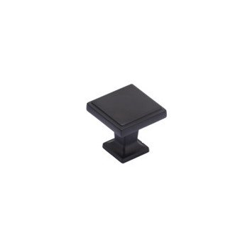 (HAN50C) FF13400 (29mm) Ines Square Knob Black