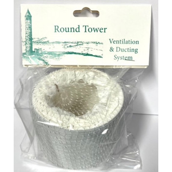 WPVC102X3 Round Ducting Hose 3m (White)