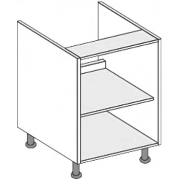 600 Sink Base Unit JHC Procab Kitchen Carcass White
