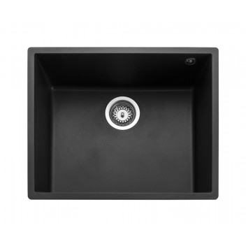 Oridian Undermount Single Bowl 540x440 Sink - CHARCOAL c/w waste