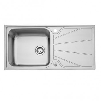 Nimbus 1000x500 SB SS Sink (no waste)