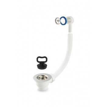 WAST05 Flange & Plug Waste Kit (Chrome)