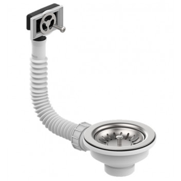 WAST09 Basket Strainer Waste Kit (Chrome)