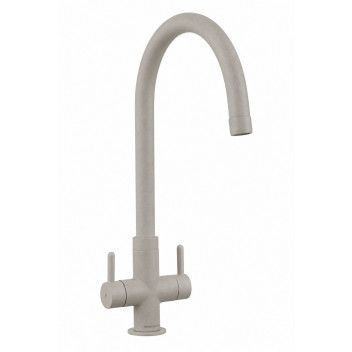 Igneous Dual Lever Tap - Pebble