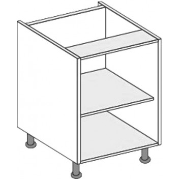 500 Base Unit JHC Procab Kitchen Carcass White