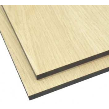 BLACK CORE (8\' x 4\') x 19mm White Oak Veneered MDF Crown Cut A/B