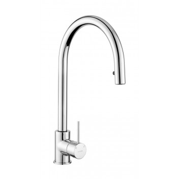 Aquaplay Pull-Out Single Lever Tap Chrome