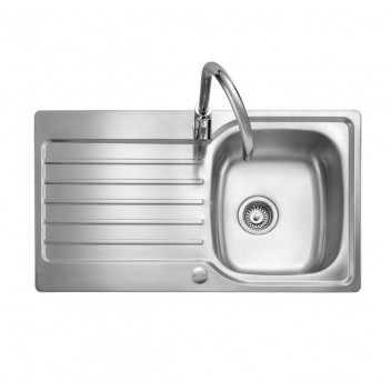 Atlanta 1 Bowl Reversible Compact 860x500 Sink (No Waste)