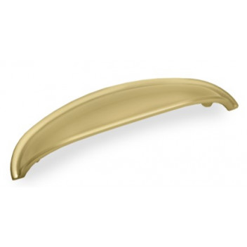 (HAN2D) FF12100 (124mm) Satin Brass Camden Cup Handle