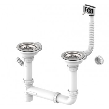 WAST04 Basket Strainer Waste Kit (Chrome)