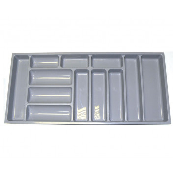 1000mm Grey Cutlery Insert to suit 45cm Blum Tandembox