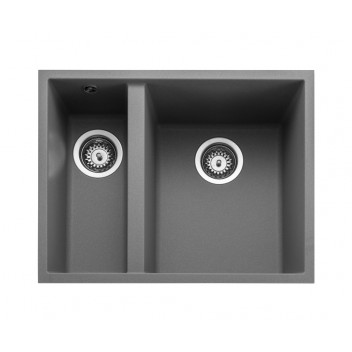 Oridian Undermount 1.5 Bowl 560x440 Sink - CONCRETE c/w waste
