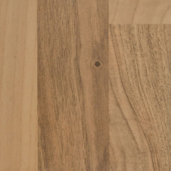 Light Walnut 900mm x 25mm x 4.05m Top Shape Square Edged Worktop