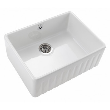 Harmony FLUTED Belfast Ceramic Sink 595*450*220 (waste included)