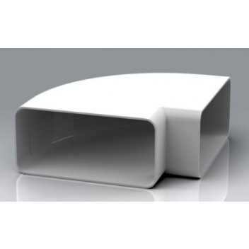 605 Flat Horizontal Bend (White)