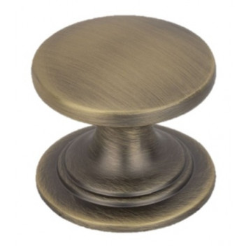 (HAN15I)FF11300 (40mm) Antique Brass Round Knob