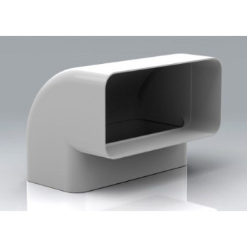 612 Flat Vertical Bend (White)